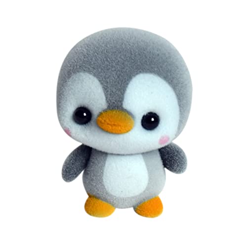 BRIGHTFUFU Graue üsch Pinguin Puppe Kuscheltier Für Stofftier Als Dekoration Für Auto Oder Zuhause Perfektes Für ädchen Und Jungen Weiches üschtier von BRIGHTFUFU