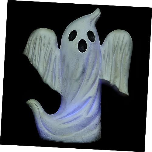 BRIGHTFUFU Halloween Geist Statue Harz Kürbis Figurine Halloween Dekorationen Indoor Hause von BRIGHTFUFU