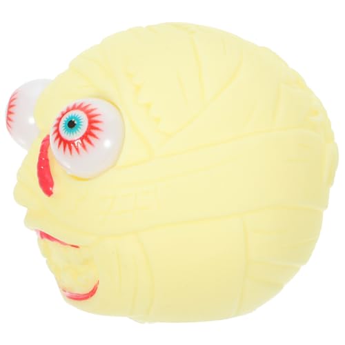 BRIGHTFUFU Halloween Spielzeug Cartoon Schädel Squeeze Ball Hand Sensorischen Spielzeug Halloween Gefallen von BRIGHTFUFU