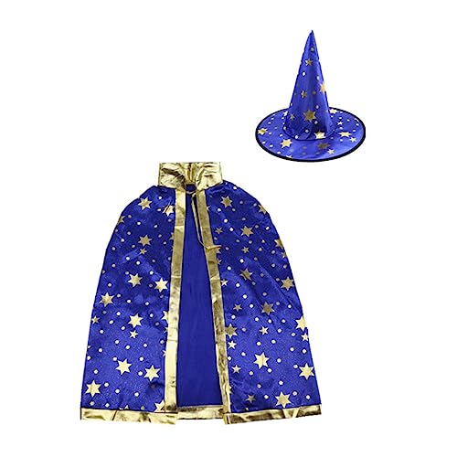 BRIGHTFUFU Halloween Umhang Mit Kapuze Fünf Sterne Cloak Cape Für Karneval Cosplay Und Bühnenauftritte von BRIGHTFUFU