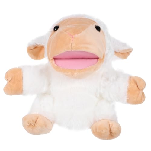 BRIGHTFUFU Handpuppen für Interaktive Schaf Handpuppe für Geschichtenerzählen Fantasie Spiele und Eltern Junge Mädchen Interaktion BRIGHTFUFU Handpuppen für Interaktive Schaf Handpuppe für Geschichtenerzählen Fantasie Spiele und Eltern Junge Mädchen Interaktion von BRIGHTFUFU