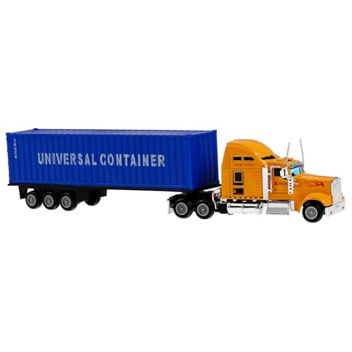 BRIGHTFUFU Jungen Auto Model Spielzeug LKW Model Spielzeug Realistischer Container Truck Kinder Truck Spielzeug Spielzeug von BRIGHTFUFU