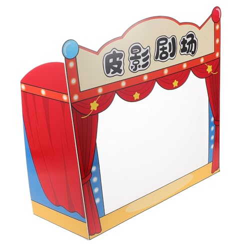 BRIGHTFUFU Kindergarten Schattenpuppentheater Bühne Puppenspiel Requisiten Familien Puppen Show Kreatives Lernspielzeug für Traditionelle Kulturvermittlung BRIGHTFUFU Kindergarten Schattenpuppentheater Bühne Puppenspiel Requisiten Familien Puppen Show Kreatives Lernspielzeug für Traditionelle Kulturvermittlung von BRIGHTFUFU