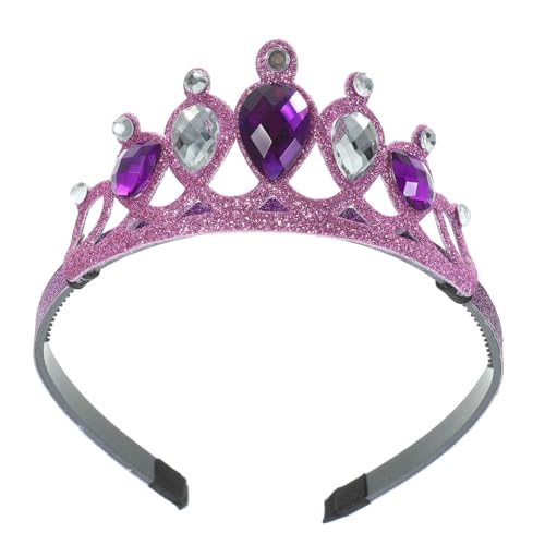 BRIGHTFUFU Kleines Kronen-stirnband Mit Strass-intarsien, Kronen-haarschmuck Für Kleine Mädchen von BRIGHTFUFU