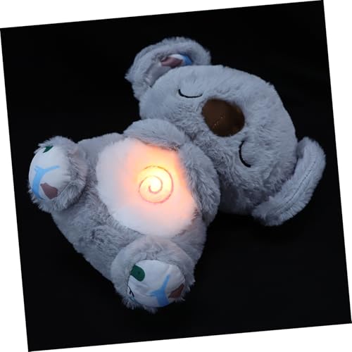 BRIGHTFUFU Koala-musikpuppe Koala-plüschkissen Plüsch-Koala-Spielzeug Koala-Puppen Koala Stofftier Kuscheltier Weich Kuschelig Stofftier Für Kinder Stofftierpuppe Koala-Statue Pp Baumwolle von BRIGHTFUFU