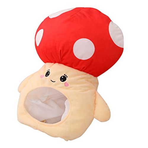 BRIGHTFUFU Lustiger Pilzhut Plüsch Kostüm Hut für Erwachsene Karneval Fotorequisite Cosplay Party Zubehör Niedlich und Bequem Einzigartiges für Festival und Themenfeier BRIGHTFUFU Lustiger Pilzhut Plüsch Kostüm Hut für Erwachsene Karneval Fotorequisite Cosplay Party Zubehör Niedlich und Bequem Einzigartiges für Festival und Themenfeier von BRIGHTFUFU