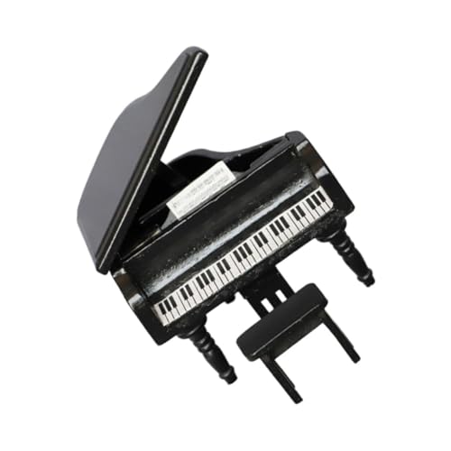 BRIGHTFUFU Maßstab Puppenhaus Zubehör Schwarzes Klavier Modell Ornament für DIY Puppenhaus Dekoration und Kinderspielzeug BRIGHTFUFU Maßstab Puppenhaus Zubehör Schwarzes Klavier Modell Ornament für DIY Puppenhaus Dekoration und Kinderspielzeug von BRIGHTFUFU