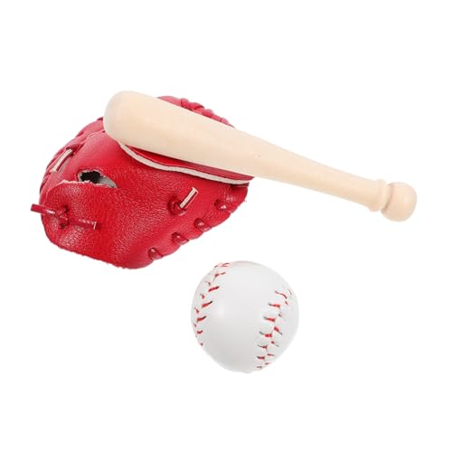 BRIGHTFUFU Mini Baseball Bat aus Lebensechte Miniatur Sportdekoration Robustes Rollenspiel Zubehör für Puppenhäuser Detailgetreues Pretend Play Accessoire für Sammler BRIGHTFUFU Mini Baseball Bat aus Lebensechte Miniatur Sportdekoration Robustes Rollenspiel Zubehör für Puppenhäuser Detailgetreues Pretend Play Accessoire für Sammler von BRIGHTFUFU