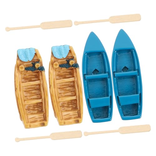 BRIGHTFUFU Miniatur Boot Figurinen aus Resin und Holz Realistische Micro Landschaft Strand Deko DIY Puppenhaus Zubehör Leichte Dekorative Ornamente für Strandthemen BRIGHTFUFU Miniatur Boot Figurinen aus Resin und Holz Realistische Micro Landschaft Strand Deko DIY Puppenhaus Zubehör Leichte Dekorative Ornamente für Strandthemen von BRIGHTFUFU