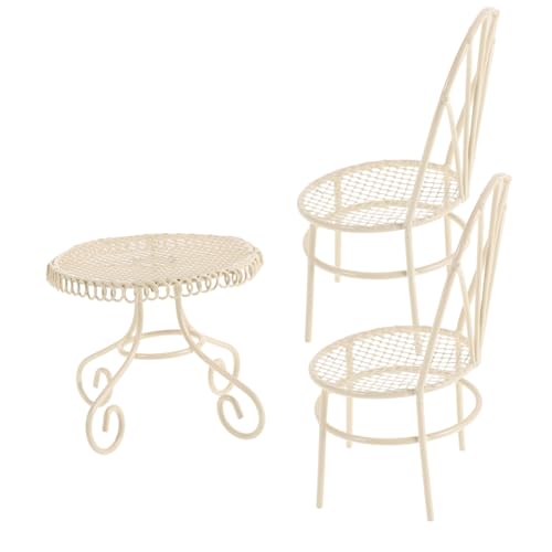 BRIGHTFUFU Miniatur Gartenmöbel Set Set Kleine Tisch Stühle Vielseitiges Puppenhaus Zubehör für Landschaftsdekoration als Fotorequisite und Miniatur deko BRIGHTFUFU Miniatur Gartenmöbel Set Set Kleine Tisch Stühle Vielseitiges Puppenhaus Zubehör für Landschaftsdekoration als Fotorequisite und Miniatur deko von BRIGHTFUFU