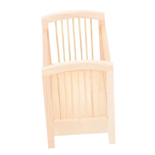 BRIGHTFUFU Miniatur Holz Babybett Modell Puppenhaus Zubehör Schlafzimmer Dekoration für Kinderzimmer Fotorequisite Multipurpose BRIGHTFUFU Miniatur Holz Babybett Modell Puppenhaus Zubehör Schlafzimmer Dekoration für Kinderzimmer Fotorequisite Multipurpose von BRIGHTFUFU