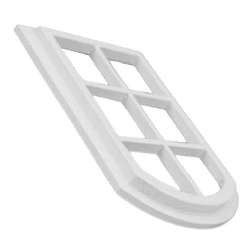 BRIGHTFUFU Miniatur Holzfensterrahmen Fach Weiße Puppenhaus Dekoration Langlebig Realistische Nachbildung Leichtes Material DIY Zubehör für Kleine Hausmodelle und Bastelprojekte BRIGHTFUFU Miniatur Holzfensterrahmen Fach Weiße Puppenhaus Dekoration Langlebig Realistische Nachbildung Leichtes Material DIY Zubehör für Kleine Hausmodelle und Bastelprojekte von BRIGHTFUFU