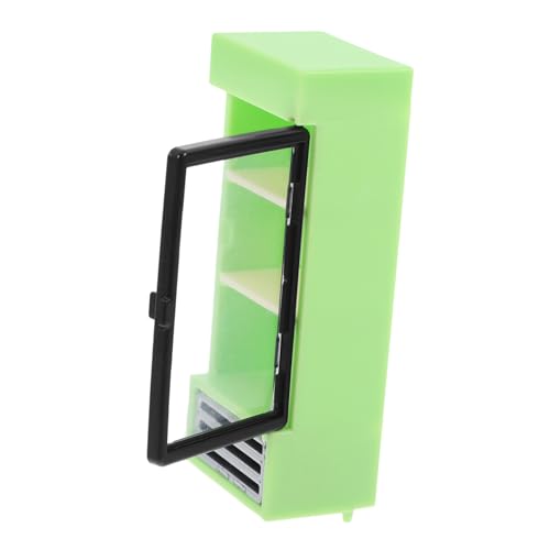 BRIGHTFUFU Miniatur Kühlschrank Modell Einflügeltiger Puppenhaus Kühlschrank Realistisches Miniaturmöbel für Kinderküche und Puppenhaus Deko Kompakt und Leicht für DIY und Sammler BRIGHTFUFU Miniatur Kühlschrank Modell Einflügeltiger Puppenhaus Kühlschrank Realistisches Miniaturmöbel für Kinderküche und Puppenhaus Deko Kompakt und Leicht für DIY und Sammler von BRIGHTFUFU