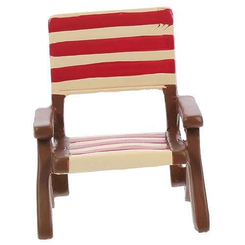 BRIGHTFUFU Miniatur Strandstuhl Deko Ornament Leichtes Resin Mini Beach Chair für Puppenhaus Garten Landschaft Fensterdeko Multifunktional als Handyhalter Geeignet BRIGHTFUFU Miniatur Strandstuhl Deko Ornament Leichtes Resin Mini Beach Chair für Puppenhaus Garten Landschaft Fensterdeko Multifunktional als Handyhalter Geeignet von BRIGHTFUFU
