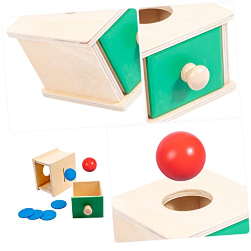 BRIGHTFUFU Montessori Holzspielzeug Ball Münzbox für Junge Mädchen Monate Lernspielzeug zur Feinmotorik Formenerkennung Pädagogisches Intelligenzspielzeug für Kleinkinder BRIGHTFUFU Montessori Holzspielzeug Ball Münzbox für Junge Mädchen Monate Lernspielzeug zur Feinmotorik Formenerkennung Pädagogisches Intelligenzspielzeug für Kleinkinder von BRIGHTFUFU