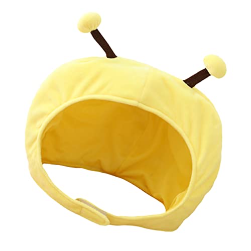 BRIGHTFUFU Plüsch Bienenhut Kuscheliger Performance Hut Gelb Warm Für Fasching Party Kostüm Karneval BRIGHTFUFU Plüsch Bienenhut Kuscheliger Performance Hut Gelb Warm Für Fasching Party Kostüm Karneval von BRIGHTFUFU