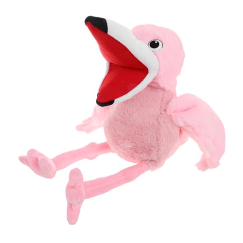 BRIGHTFUFU Plüsch Flamingo Handpuppe für Realistische Tierfigur Interaktives Storytelling Weiche Handpuppe zur Eltern Junge Mädchen bindung Fördert Fantasie und Kommunikation BRIGHTFUFU Plüsch Flamingo Handpuppe für Realistische Tierfigur Interaktives Storytelling Weiche Handpuppe zur Eltern Junge Mädchen bindung Fördert Fantasie und Kommunikation von BRIGHTFUFU