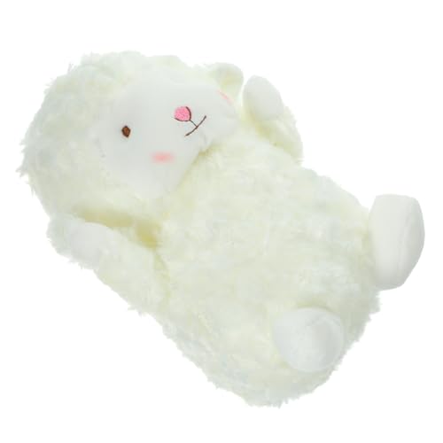 BRIGHTFUFU Plüsch Lamm Kuscheltier Weiches Stofftier Schaf Niedliches Gefülltes Lamm Puppe Sicheres Kuscheltier Schlafbegleiter BRIGHTFUFU Plüsch Lamm Kuscheltier Weiches Stofftier Schaf Niedliches Gefülltes Lamm Puppe Sicheres Kuscheltier Schlafbegleiter von BRIGHTFUFU