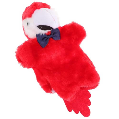 BRIGHTFUFU Plüsch Papagei Handpuppe Interaktive Tierhandpuppe Kreatives Geschichtenerzählen Fördert Fantasie und Feinmotorik BRIGHTFUFU Plüsch Papagei Handpuppe Interaktive Tierhandpuppe Kreatives Geschichtenerzählen Fördert Fantasie und Feinmotorik von BRIGHTFUFU
