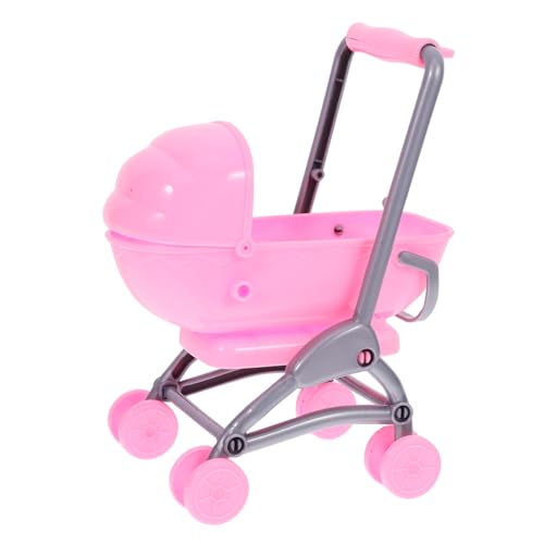 BRIGHTFUFU Jungen und Mädchen Spielzeug Baby Puppen Kinderwagen Leichte Kinderwagen Spielzeug Dekoration Puppen von BRIGHTFUFU