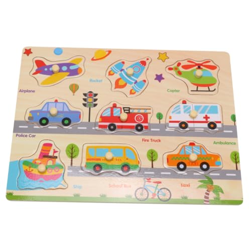 BRIGHTFUFU Puzzle Spiele Puzzles Transport Puzzle Holz von BRIGHTFUFU