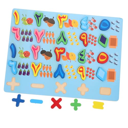 BRIGHTFUFU Puzzle für Kleinkinder Arabische Zahlen Lernspielzeug aus Premium Großen Teilen Gedächtnis Hand Auge koordination und Logischem Denken Montessori Lernbrett für Frühe Bildung BRIGHTFUFU Puzzle für Kleinkinder Arabische Zahlen Lernspielzeug aus Premium Großen Teilen Gedächtnis Hand Auge koordination und Logischem Denken Montessori Lernbrett für Frühe Bildung von BRIGHTFUFU