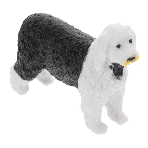 BRIGHTFUFU Realistische Mini Hundefigur Solides Tiermodell Für Dekorieren Lernspielzeug Für Tiere Dekorative Welpenfigur Für Kinderzimmer Und Spielplatz von BRIGHTFUFU