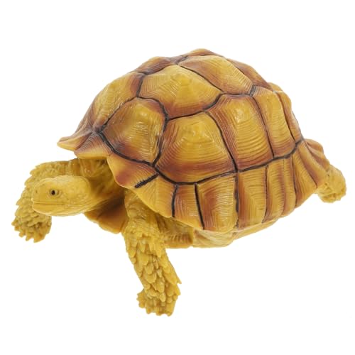 BRIGHTFUFU Gartendeko Schildkröte Realistische Schildkröte Figurine Dekorative Desktop Schildkröten Statue Für Garten Und Innenräume Amüsante Tiermodell Aus Hochwertigem Material Turtles Figuren von BRIGHTFUFU