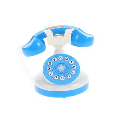 BRIGHTFUFU Realistisches Mini Spielzeugtelefon für Blau Kompaktes Kunststoff Telefon Fördert Kreative Rollenspiele und Soziale Fähigkeiten Batteriefrei Tragbares Retro Zufällige Farbe BRIGHTFUFU Realistisches Mini Spielzeugtelefon für Blau Kompaktes Kunststoff Telefon Fördert Kreative Rollenspiele und Soziale Fähigkeiten Batteriefrei Tragbares Retro Zufällige Farbe von BRIGHTFUFU