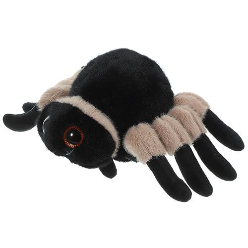 BRIGHTFUFU Riesige üsch Spinne Weiches Kuscheltier Für Halloween Deko Perfekte Heimdekoration Und Gruseliges Ideal Für Spinnenliebhaber Und von BRIGHTFUFU