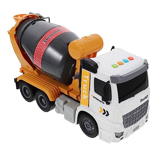 BRIGHTFUFU Simulation Engineering Truck Models Spielzeug Mixer Car Toys Pull-Back-Fahrzeuge Mit Licht Und Musik von BRIGHTFUFU