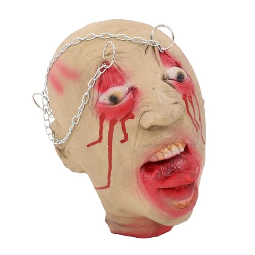 BRIGHTFUFU Simulierter Menschlicher Kopfanhänger Gefälschter Kopf Menschliche Teile Requisitenköpfe Abgetrennter Kopf Requisite Körperteil Halloween Dekorationen BRIGHTFUFU Simulierter Menschlicher Kopfanhänger Gefälschter Kopf Menschliche Teile Requisitenköpfe Abgetrennter Kopf Requisite Körperteil Halloween Dekorationen von BRIGHTFUFU