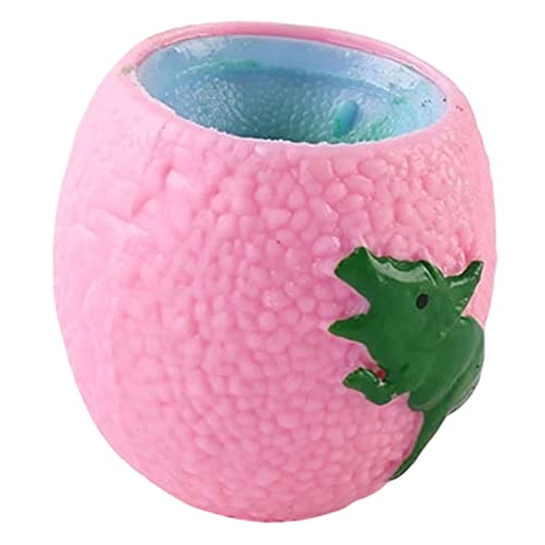 BRIGHTFUFU Squeezierung Cup Toy Office Squeezing Cup Dinosaurierspielzeug Kinder Drücken Spielzeug Stress Ball Für Kinder Erwachsene von BRIGHTFUFU