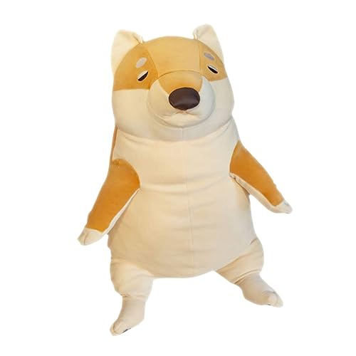 BRIGHTFUFU Süßer Shiba Inu Plüschhund Kuscheltier Für Weiche Gefüllte Cartoon Tierpuppe Puppenverzierung Dekoration Gemütlicher Begleiter Für Kleine Fans von BRIGHTFUFU