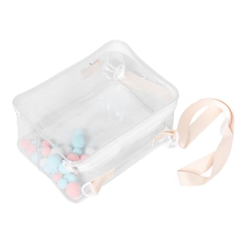 BRIGHTFUFU Transparente PVC Aufbewahrungstasche für Kleine Puppen und Stofftiere Großer Stauraum Strapazierfähige Leicht zu Reinigende Tragetasche mit Verstellbarem Schultergurt Staubdicht BRIGHTFUFU Transparente PVC Aufbewahrungstasche für Kleine Puppen und Stofftiere Großer Stauraum Strapazierfähige Leicht zu Reinigende Tragetasche mit Verstellbarem Schultergurt Staubdicht von BRIGHTFUFU