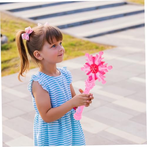 BRIGHTFUFU Traumhafte LED Schneeflocken zauberstab mit Musikfunktion Pinker Feenstab für Fantasievolles Rollenspiel Langlebiges Material Weihnachts Festtagsgeschenk BRIGHTFUFU Traumhafte LED Schneeflocken zauberstab mit Musikfunktion Pinker Feenstab für Fantasievolles Rollenspiel Langlebiges Material Weihnachts Festtagsgeschenk von BRIGHTFUFU