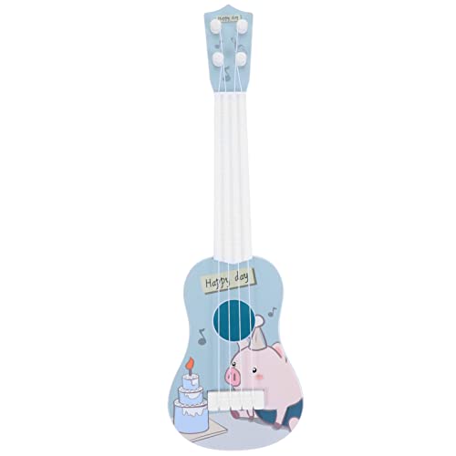 BRIGHTFUFU Ukulele Kinderinstrument Spielzeug Musikinstrumente Für Kinder Gitarrenspielzeug Für Kinder Pädagogische Gitarre Für Kinder Spielzeuggitarre Für Kleinkinder Kinder Gitarre Plastik von BRIGHTFUFU