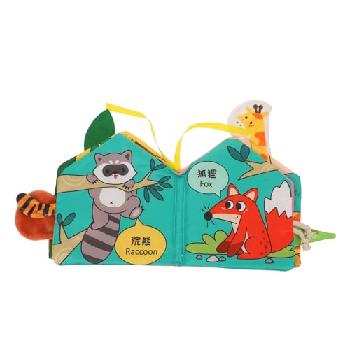 BRIGHTFUFU Weiche Bücher aus Interaktive Crinkle Spielzeuge Design für Sensorische Entwicklung Waschbar und Leicht Geeignet für Neugeborene Monate Jungen und Mädchen BRIGHTFUFU Weiche Bücher aus Interaktive Crinkle Spielzeuge Design für Sensorische Entwicklung Waschbar und Leicht Geeignet für Neugeborene Monate Jungen und Mädchen von BRIGHTFUFU