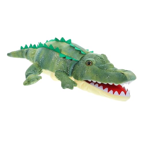 BRIGHTFUFU tierische Marionette Puppen kinderpuppe crokodok croceyes krokodile Simulation Tiermodell Rollenspiel Handpuppe Tierkopfpuppe tierische Handpuppe Tierpuppe Plüsch von BRIGHTFUFU