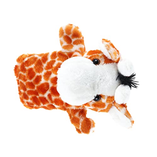 BRIGHTFUFU üsch Giraffe Handpuppe Für Cartoon Figur Für Puppenspiel Und Geschichtenerzählen Weiche Stoffpuppe Für Babys Und Kleinkinder Ideales Zum Fördern Der Fantasie von BRIGHTFUFU