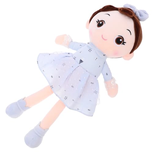 BRIGHTFUFU üsch ädchen Puppe Weiches Kuscheltier Für ädchen Ab 1 Jahr Niedliche Blumen Kleid Puppe Als Schlafkissen Und Geschenkidee Kuschelige Stoffpuppe Für von BRIGHTFUFU