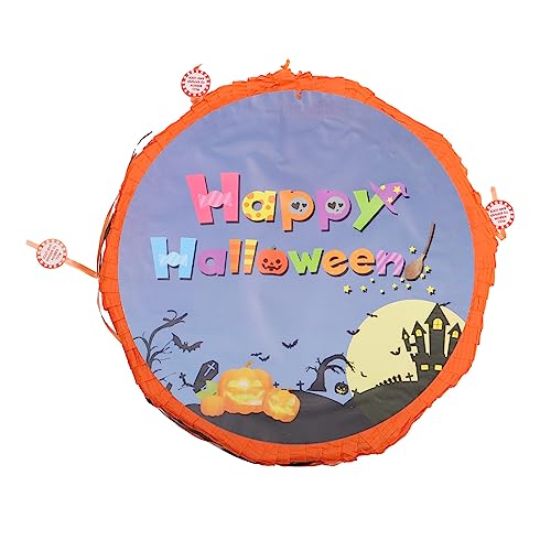 Piinata Halloween Jack o Lantern Piñata Requisiten kleine Kürbis-Piñata Kinderspielzeug lustig halloween party halloween pinata Halloween-Partyzubehör Pinata-Spielzeug Papier Blue BRIGHTFUFU von BRIGHTFUFU