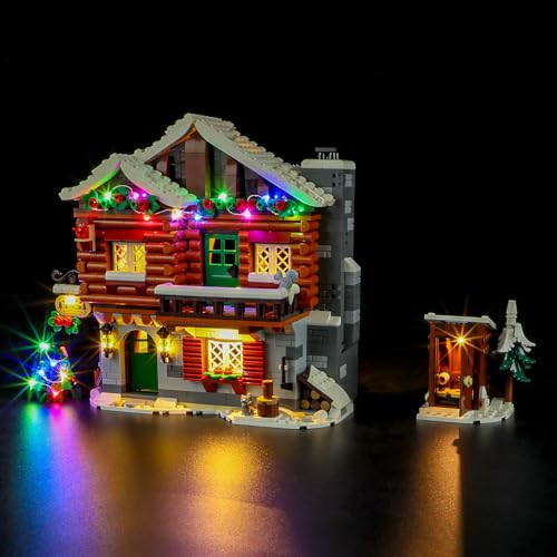 BRIKSMAX 10325 Led Licht für Lego Almhütte - Compatible with Lego Icons Bausteinen Modell - Ohne Lego Set von BRIKSMAX