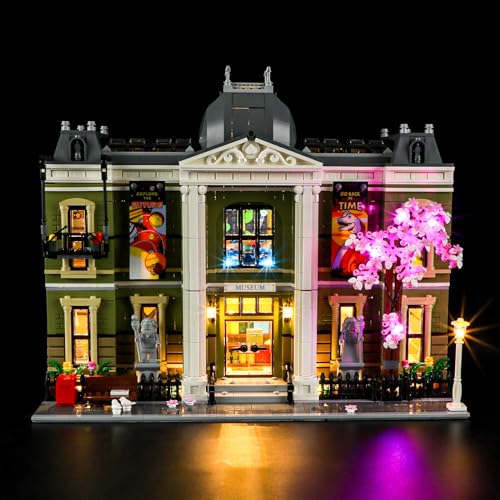 BRIKSMAX 10326 Led Licht für Lego Naturhistorisches Museum - Compatible with Lego Icons Bausteinen Modell - Ohne Lego Set von BRIKSMAX