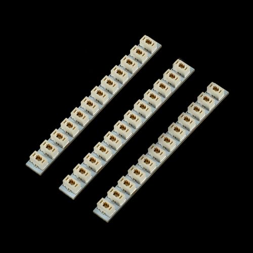 BRIKSMAX 2.0 Erweiterungsboards mit 12 Anschlüssen für DIY Lego/MOC-Beleuchtung (3er-Pack) von BRIKSMAX