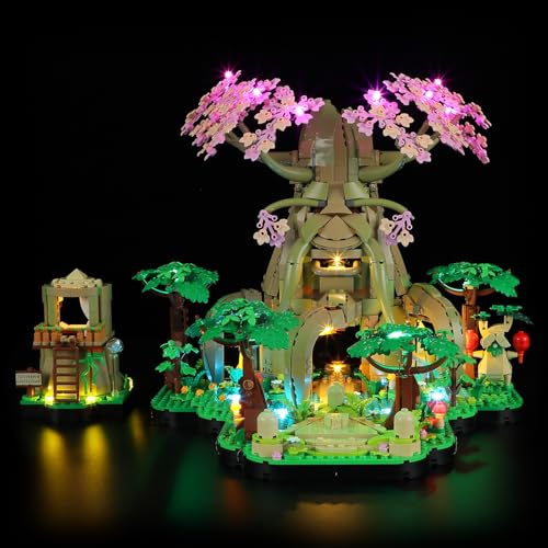 BRIKSMAX 2.0 Led Licht für Lego Deku-Baum – Innovative LED-Beleuchtung Compatible mit Lego Zelda 77092 – Ohne Lego Set von BRIKSMAX