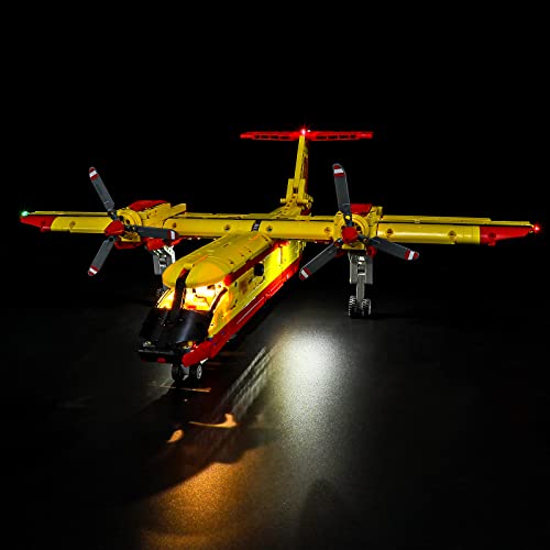 BRIKSMAX 42152 Led Licht für Lego Löschflugzeug - Compatible with Lego Technic Bausteinen Modell - Ohne Lego Set von BRIKSMAX