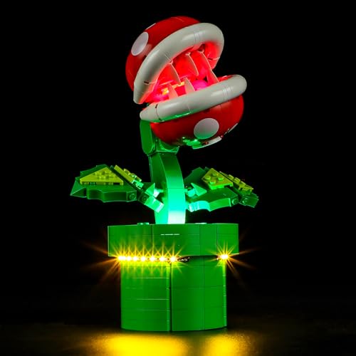 BRIKSMAX 71426 Led Licht für Lego Piranha-Pflanze - Compatible with Lego Super Mario Bausteinen Modell - Ohne Lego Set von BRIKSMAX