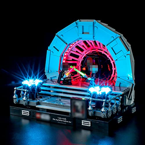 BRIKSMAX 75352 Led Licht für Lego Thronsaal des Imperators – Diorama - Compatible with Lego Star Wars Bausteinen Modell - Ohne Lego Set von BRIKSMAX