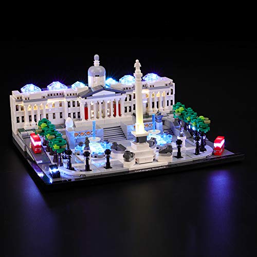 BRIKSMAX Led Beleuchtungsset für Lego Architecture Trafalgar Square, Kompatibel Mit Lego 21045 Bausteinen Modell - Ohne Lego Set von BRIKSMAX